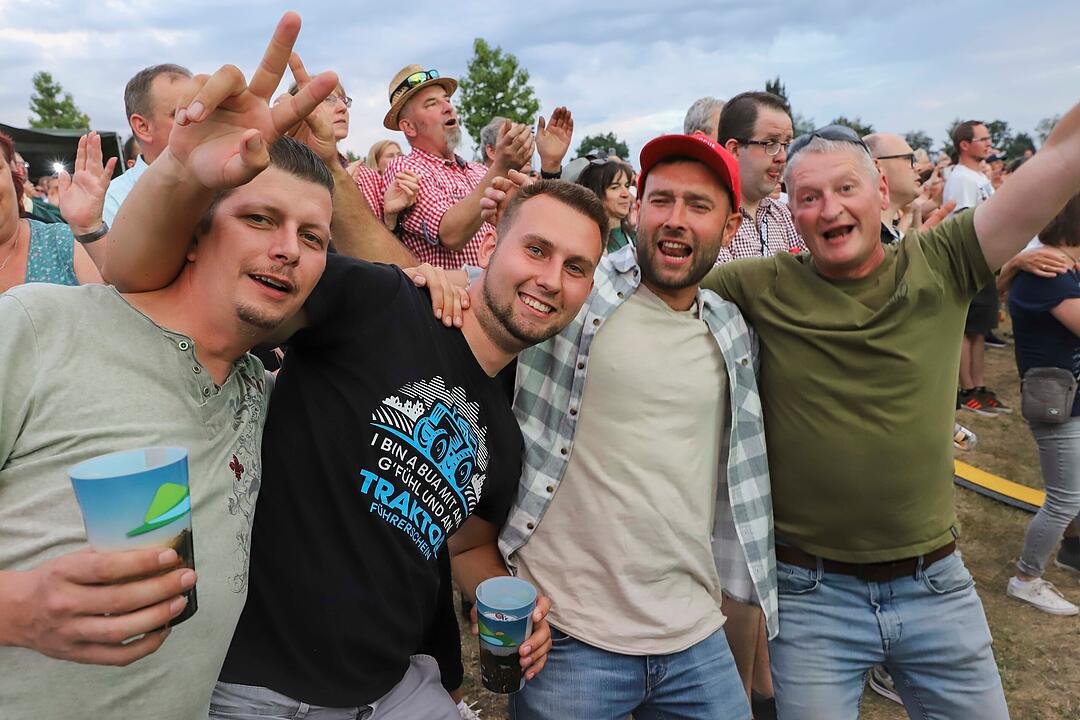 &Ouml;sterreichs Superstar sorgte f&uuml;r erstklassige Stimmung.