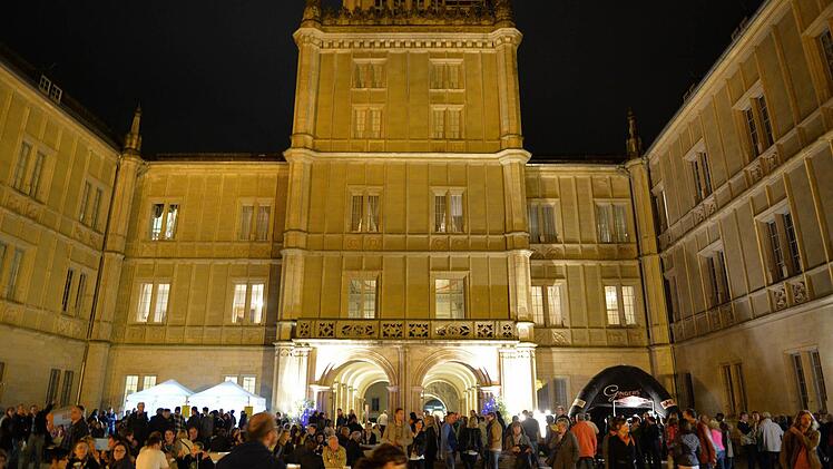 Coburg leuchtet bei der Museumsnacht 2014. Foto: Ronald Rinklef