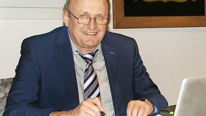 Von der mechanischen Schreibmaschine zum Laptop: in 48 Jahren im Dienste der Stadtverwaltung Eltmann hat Fritz Schmitt viele grundlegende Veränderungen mitgemacht.