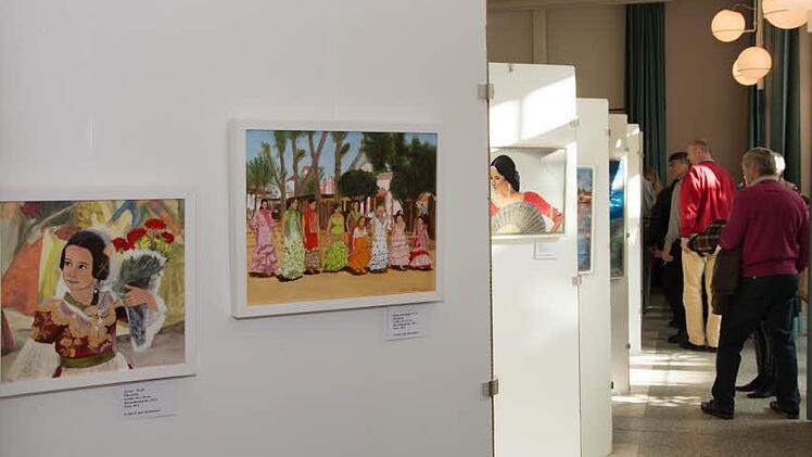 Blick in die Tiefe: Die Ausstellung läuft bis zum 6. April. Fotos: Björn Hein