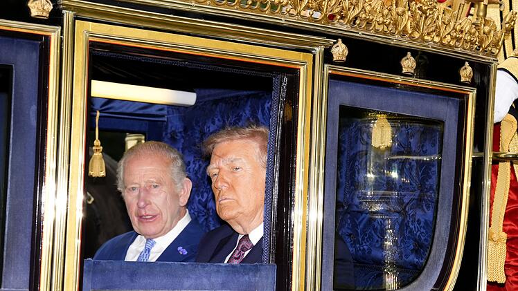 US-Präsident Trump besucht Großbritannien