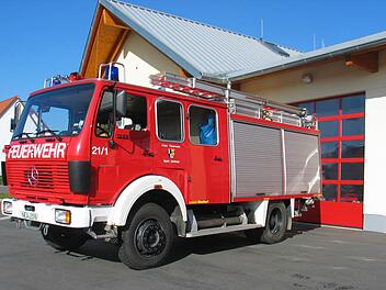 Die Feuerwehr Uehlfeld braucht neue Fahrer für ihr TLF. Foto: Sonja Werner