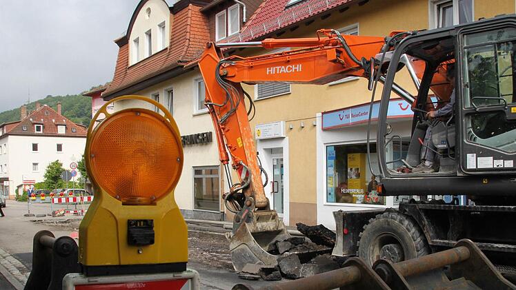 Auch an anderen Ecken wurde gebaut: Unterhainstraße. Foto: Ulrike Müller