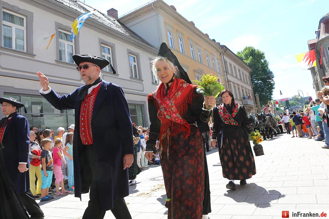 Rakoczyfest in Bad Kissingen mit Umzug; Foto: Barbara Herbst