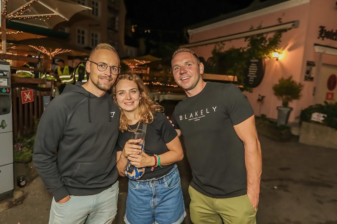 Endlich wieder Partystimmung im Sandgebiet