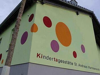 Die Kindertagesstätte St. Andreas in Wartmannsroth ist an der Kapazitätsgrenze angelangt. Foto: Gerd Schaar