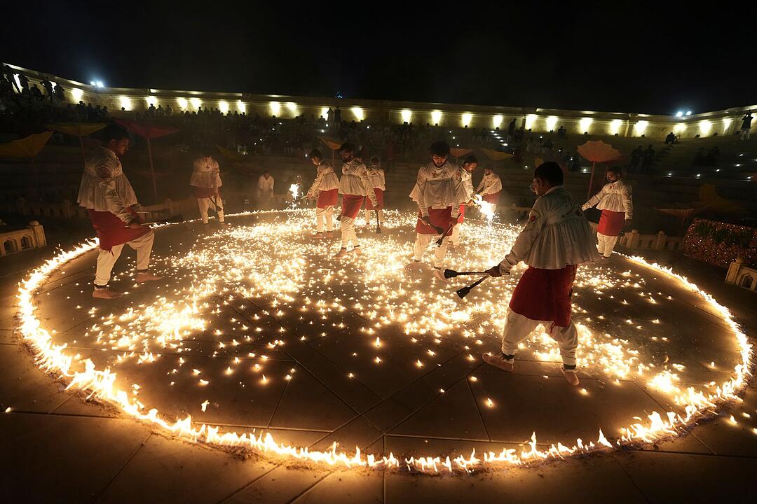 Hindu-Fest Navratri in Indien