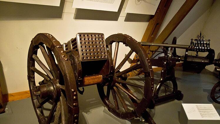 Orgelgeschütz (um 1630) aus der Zeit von Johann Casimirs Regentschaft als Herzog von Sachsen-Coburg