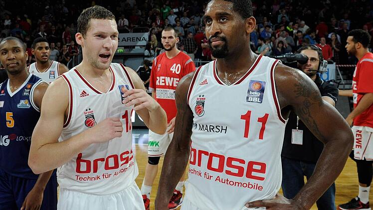 Janis Strelnieks und Brad Wanamaker bildeten das beste Aufbauspieler-Duo der Liga: Final-MVP Wanamaker erzielte 13,4 Punkte im Schnitt, der Lette Strelnieks kam auf 11,1 Zähler bei einer Dreierquote von 43,1 Prozent. Foto: imago