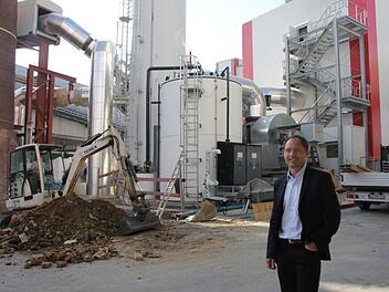 Oliver Wiegand (im Bild) führt zusammen mit seinem Cousin Nikolaus Wiegand das Familienunternehmen in vierter Generation. Derzeit wird kräftig gebaut. Foto: Veronika Schadeck