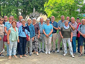 Die Mitglieder des Rh&ouml;nklubs Burkardroth in W&uuml;rzburgKarin Voll