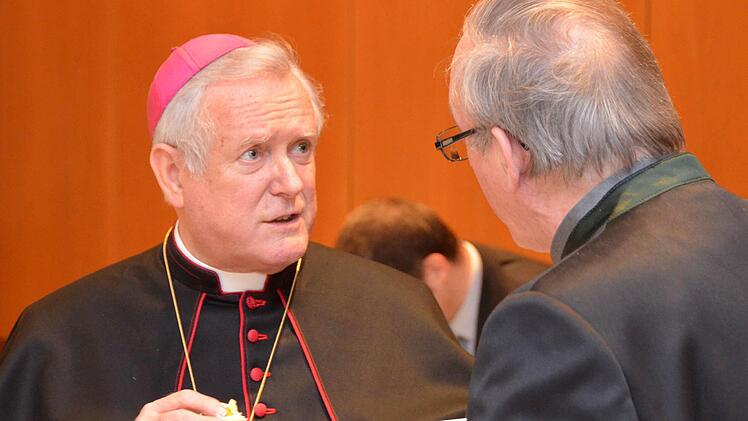 Besuch des Bischofs in Bad Kissingen. Foto: Peter Rauch