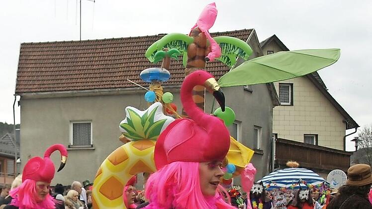 Durch Steinwiesen schlängelt sich der Gaudiwurm am Sonntag ab 13.30 Uhr Foto: Susanne Deuerling/Archiv