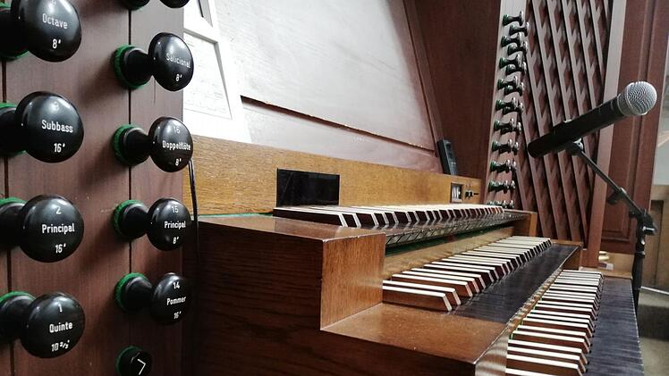 Die Orgel in der Stadtpfarrkirche Münnerstadt.Foto: Heike Beudert