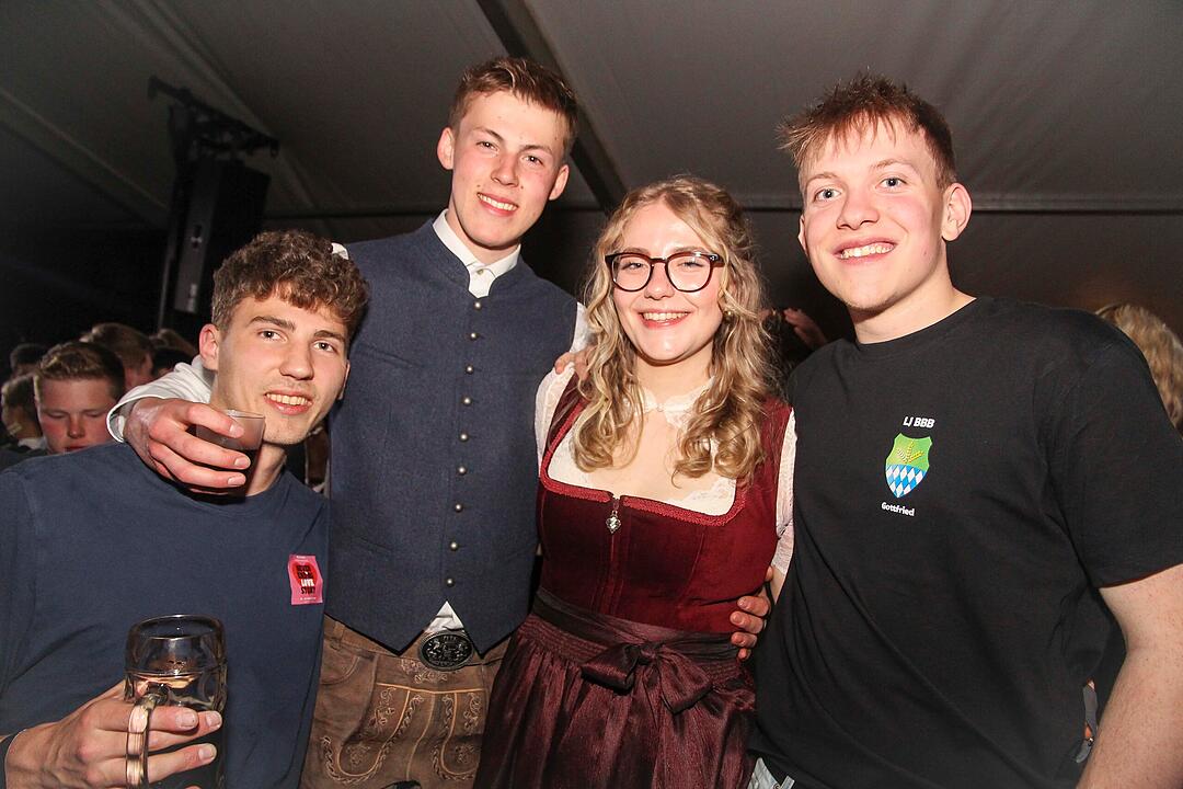 Die Partyband "highline" sorgte f&uuml;r gute Stimmung.
