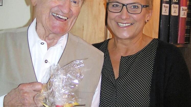 Karl Adam wurde 90. Foto: Heidi Amon