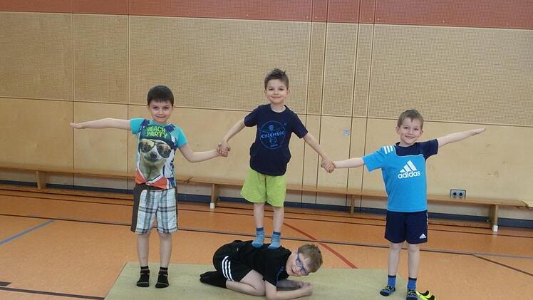 Die Grundschule Rodachtal hatte sich unter anderem  das Thema "Ernährung und Sport"  auf die Fahne geschrieben.