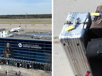Nürnberg: Koffer kommen am Ende des Urlaubs an - Urlauberin erlebt Zitterpartie in Rhodos