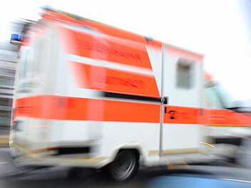 In Kronach erfasst ein Kleintransporter einen Fu&szlig;g&auml;nger.