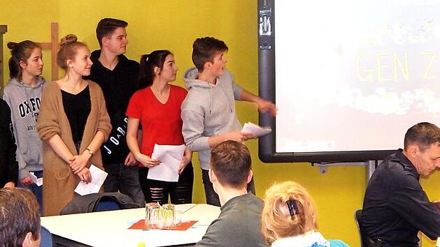 Kompetenzen und genaue Vorstellungen vom Berufsleben: Die Mittelschüler präsentieren sich als "Generation Z". Foto: privat