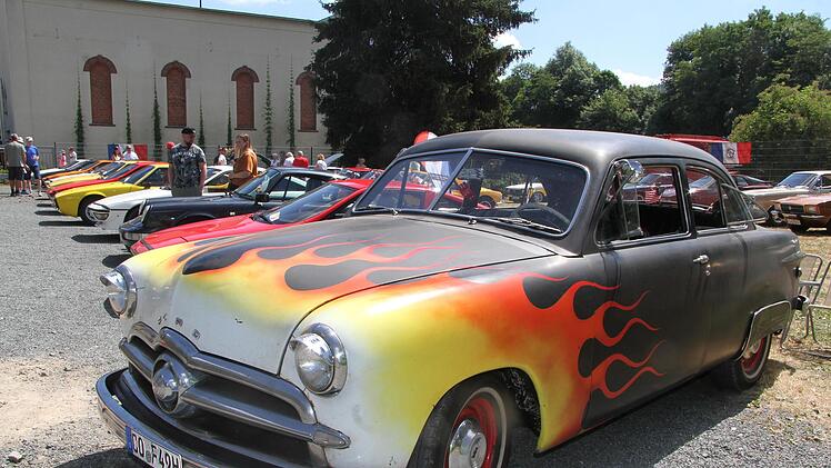 Die Lackierung des Ford war einzigartig. Foto: Sonny Adam