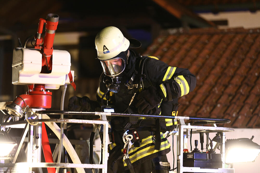 Gunzenhausen: Hoher Schaden bei Dachstuhlbrand