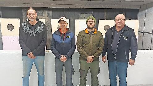(Von links) Burkard Bischof, Marco Rupp, Rico Leipold und Artur Haupt.