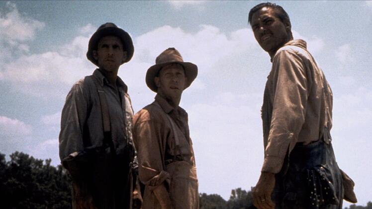 "O Brother, Where Art Thou?" (2000) ist eine kurzweilige Kom&ouml;die &uuml;ber die Odyssee dreier entflohener Str&auml;flinge durch den S&uuml;den der USA in der Depressionszeit.