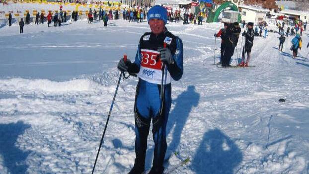 Der Rugendorfer Anton Wartha kehrt mit einer Bronzemedaille von der Skilanglauf-WM der Senioren in Tirol zurück. Foto: privat