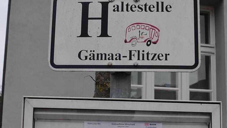 Der Rufbus"Gämaa-Flitzer" kommt der Marktgemeinde Hirschaid jährlich teuer zu stehen. Foto: Andrea Spörlein