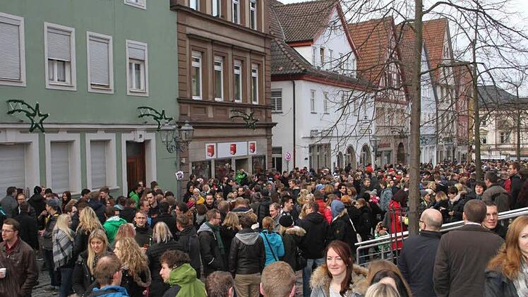Impressionen vom weihnachtlichen Frühschoppen in Kulmbach 2015. Foto: Sonny Adam