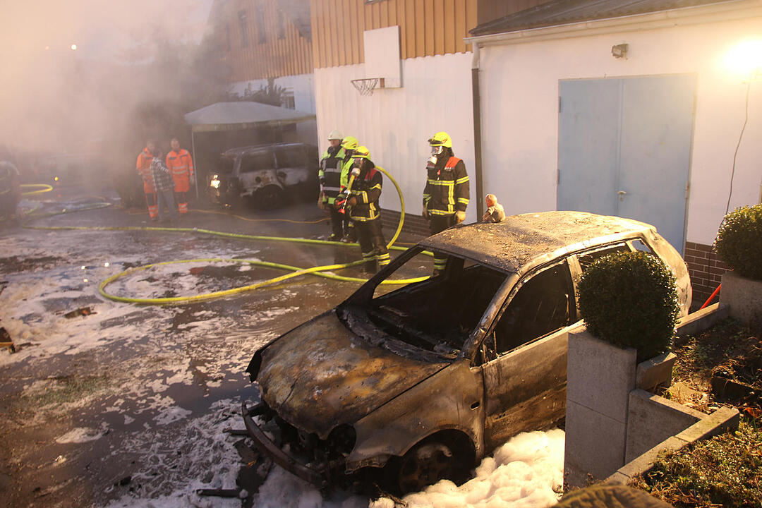 Garagenbrand in Rödental II