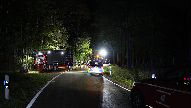 Unfall bei Birnbaum: 52-J&auml;hriger in Mittelfranken schwer verletzt