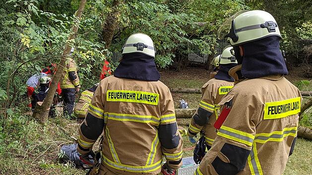 Bayreuth: Feuerwehr rettet Person nach Baum-Unfall - und rückt zu mehreren Bränden aus