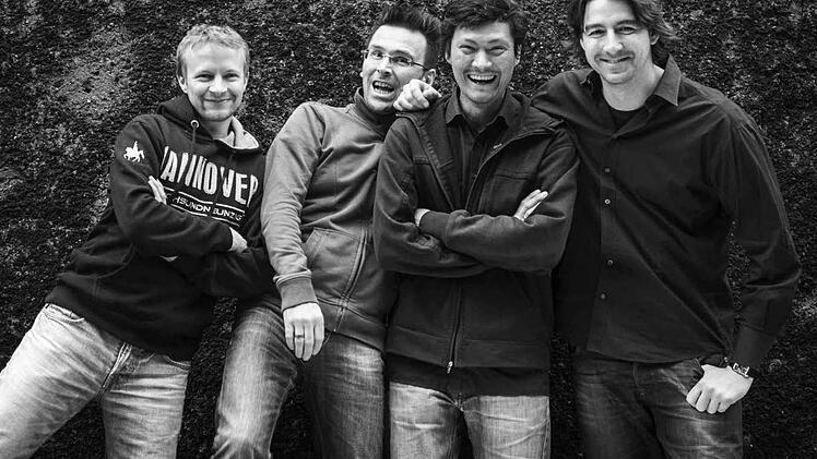 Am 6. Juli spielt die "Songjazz"-Band Triosence in der Kühnlenzpassage in Kronach. Foto: privat