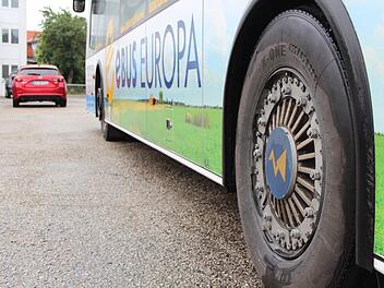 Schon am Hinterrad wird deutlich, mit welchem Antrieb hier gefahren wird. Fotos: Jann Weckel