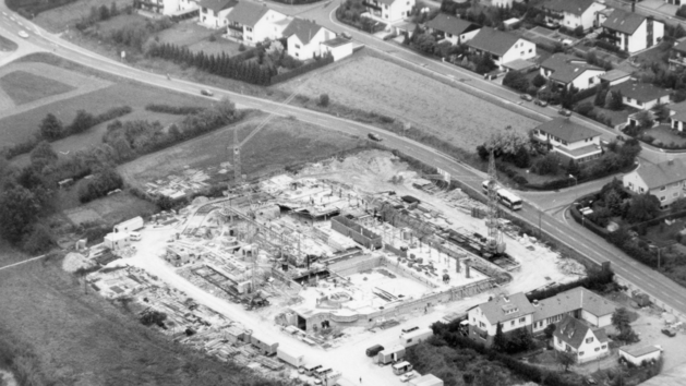 Die Gro&szlig;baustelle Atlantis: 1986 nahm die sagenhaften Geschichte ihren Anfang.  Foto: FT-Archiv