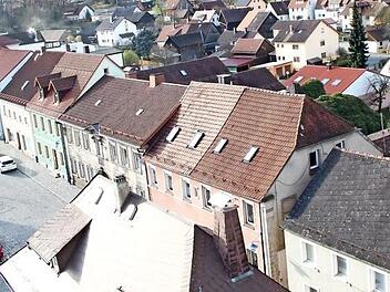 Blick vom Kirchturm auf Marktschorgast Foto: Archiv/Jürgen Gärtner