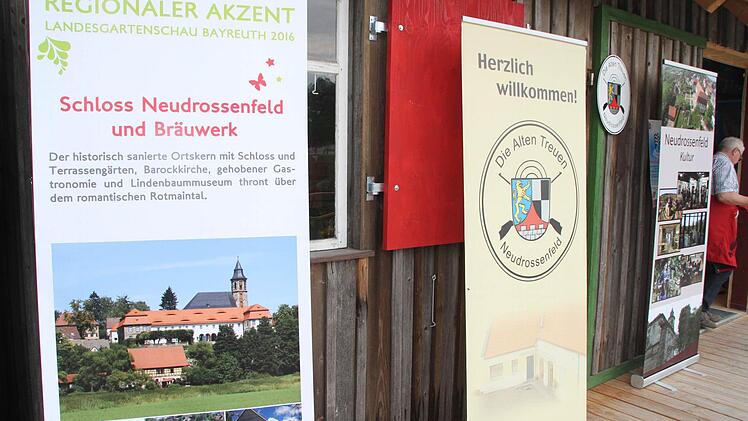 Neudrossenfeld setzt im Regionalpavillon der Landesgartenschau in Bayreuth auf Genuss. Foto: Jürgen Gärtner
