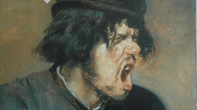 "Der bittere Trank" ist eines der Gemälde von Adriaen Brouwer aus Oudenaarde. Repro: Meißinger