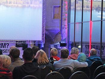 Am Dienstagabend fand für geladene Gäste eine Vorabvorführung statt. Alles klappte perfekt. Foto: Katharina Müller-Sanke