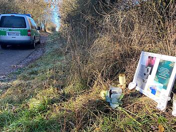 In der Nähe des Tatortes wurde die mutmaßliche Tatwaffe gefunden.