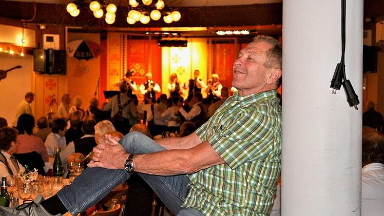 Willy Kastner genießt den Auftritt. Foto: privat