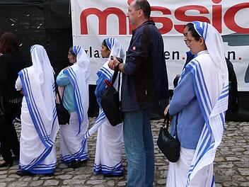Ordensschwestern aus Indien bereichern das Leben im Erzbistum Bamberg. Foto: Marion Krüger-Hundr