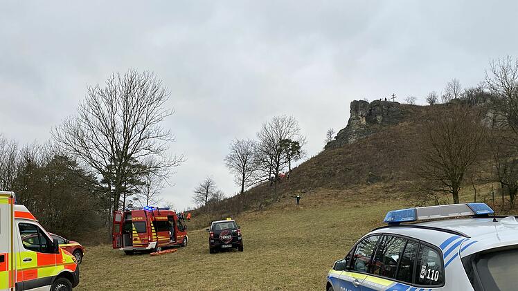Absturz am Staffelberg - Person st&uuml;rzt in die TIefe