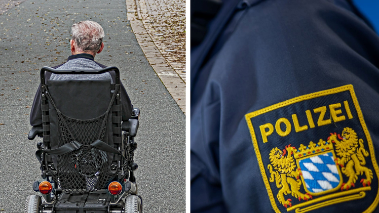 Oberthulba: Senior in Krankenfahrstuhl f&uuml;hrt Revolver bei Einkauf mit sich - Polizei erkennt weiteres Delikt