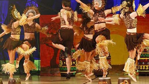 Die Bad Rodacher Citydancers klopften schwungvoll die Buschtrommel.