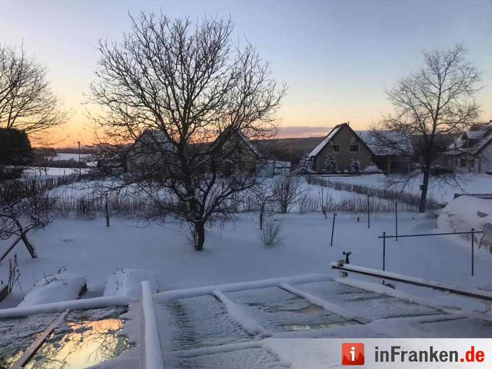 Eis und Schnee in Franken - die schönsten Winterleserfotos