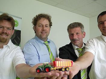 Stephan Spitzer, Bernd Friedrich, Rudolf Groß und Ralf Wagner Fotos: Pauline Lindner