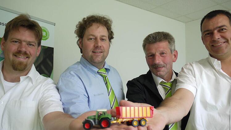 Stephan Spitzer, Bernd Friedrich, Rudolf Groß und Ralf Wagner Fotos: Pauline Lindner